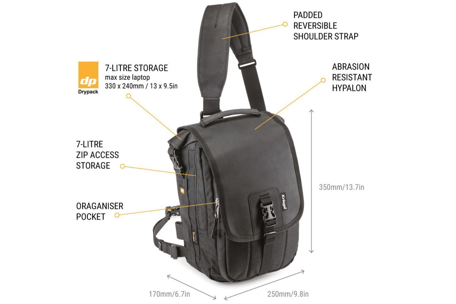 良品 kriegaクリーガ 防水 SLING PRO メッセンジャー バッグ gridctax2_Sling Pro Messenger